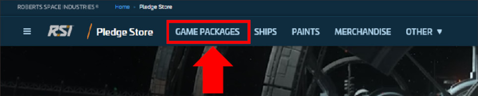 Navigate to 'Game Packages'